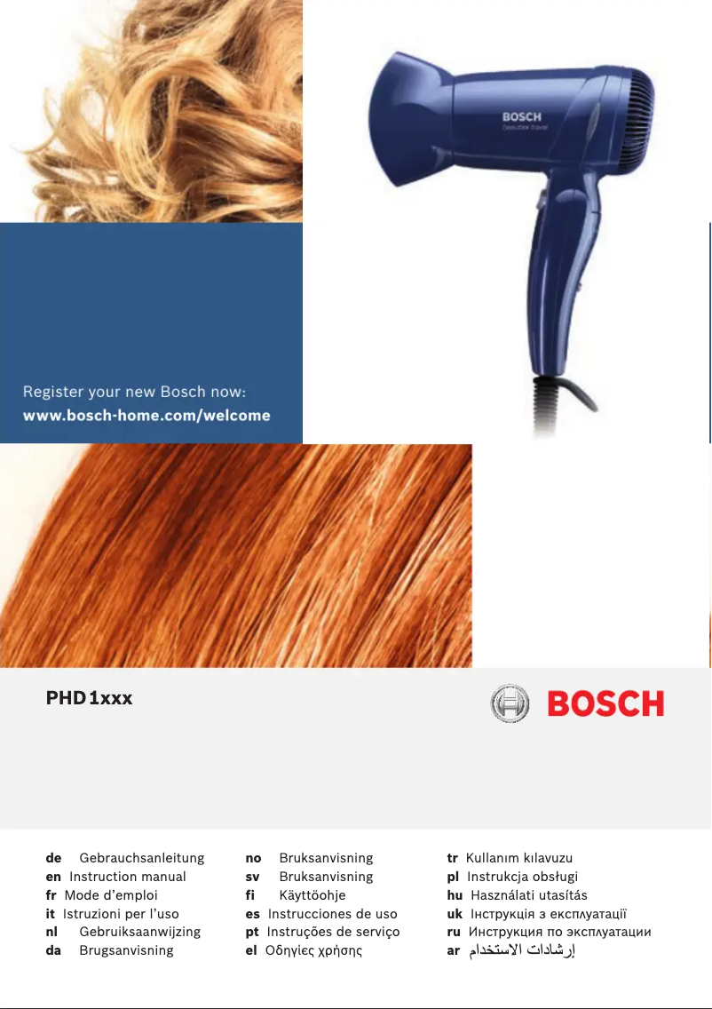 Imagen de la primera página del manual del dispositivo PHD1150 Beautixx