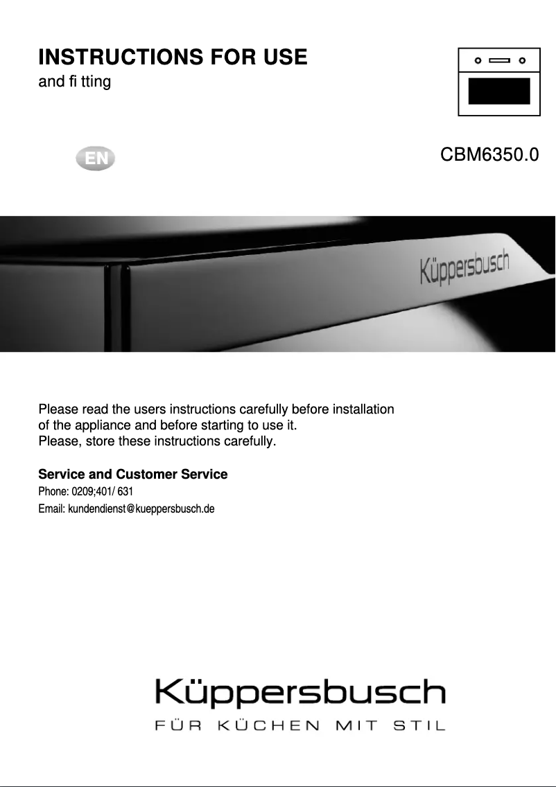 Imagen de la primera página del manual del dispositivo CBM6350.0GPH6