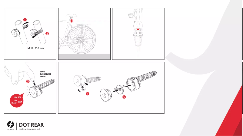 Imagen de la primera página del manual del dispositivo Dot Rear