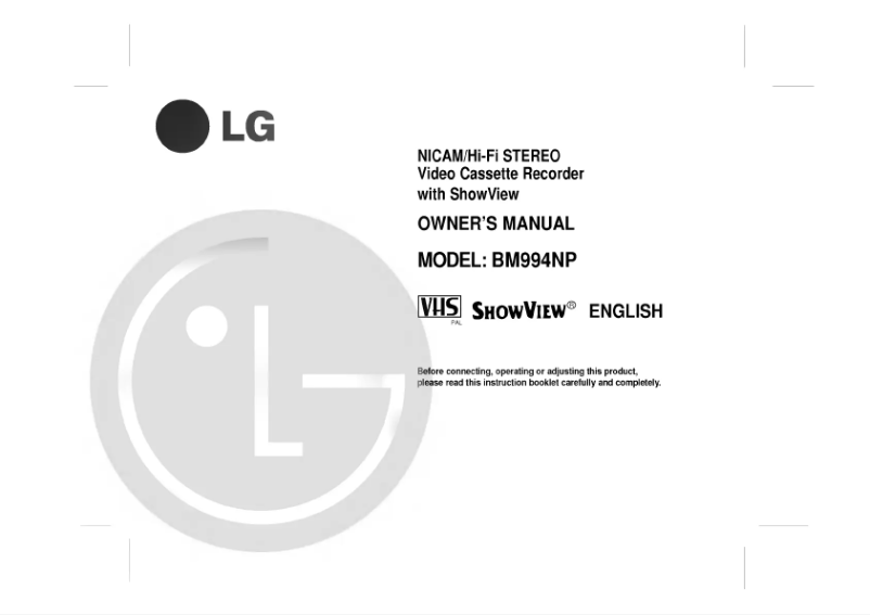 Imagen de la primera página del manual del dispositivo ABM994NP