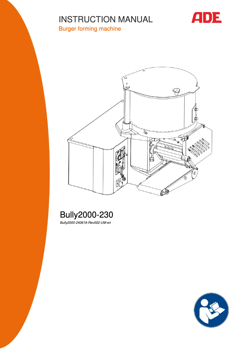 Imagen de la primera página del manual del dispositivo Bully2000-240618