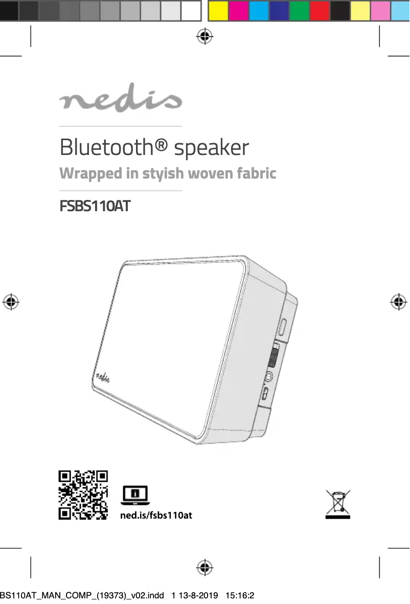 Página 1 del manual Manual de usuario Nedis FSBS110AT