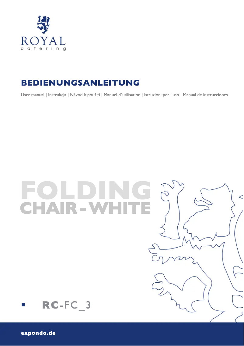 Imagen de la primera página del manual del dispositivo RC-FC_3