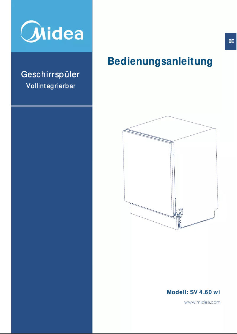 Imagen de la primera página del manual del dispositivo SV 4.60 WI