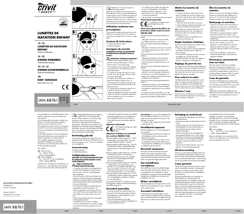 Imagen de la primera página del manual del dispositivo IAN 88761