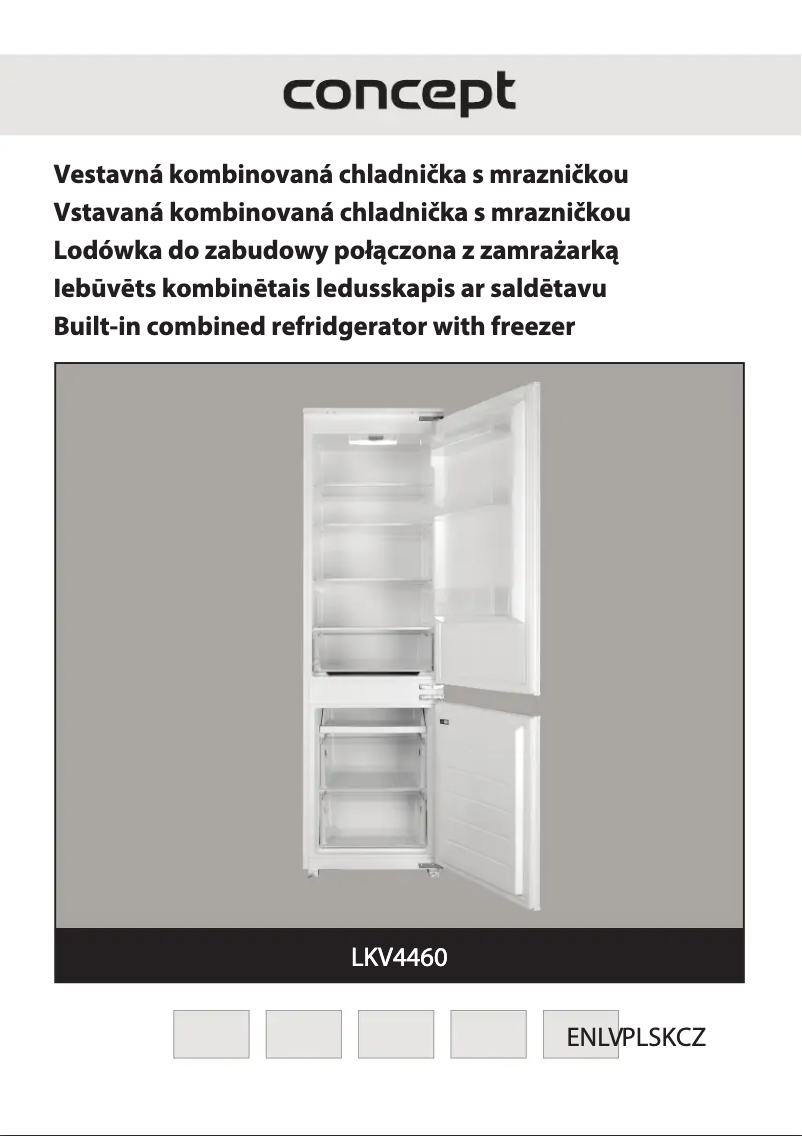 Página 1 del manual Manual de usuario Concept LKV4460