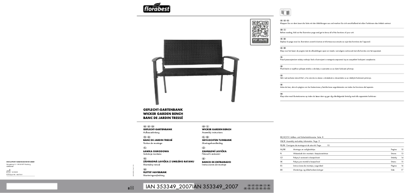 Imagen de la primera página del manual del dispositivo IAN 353349