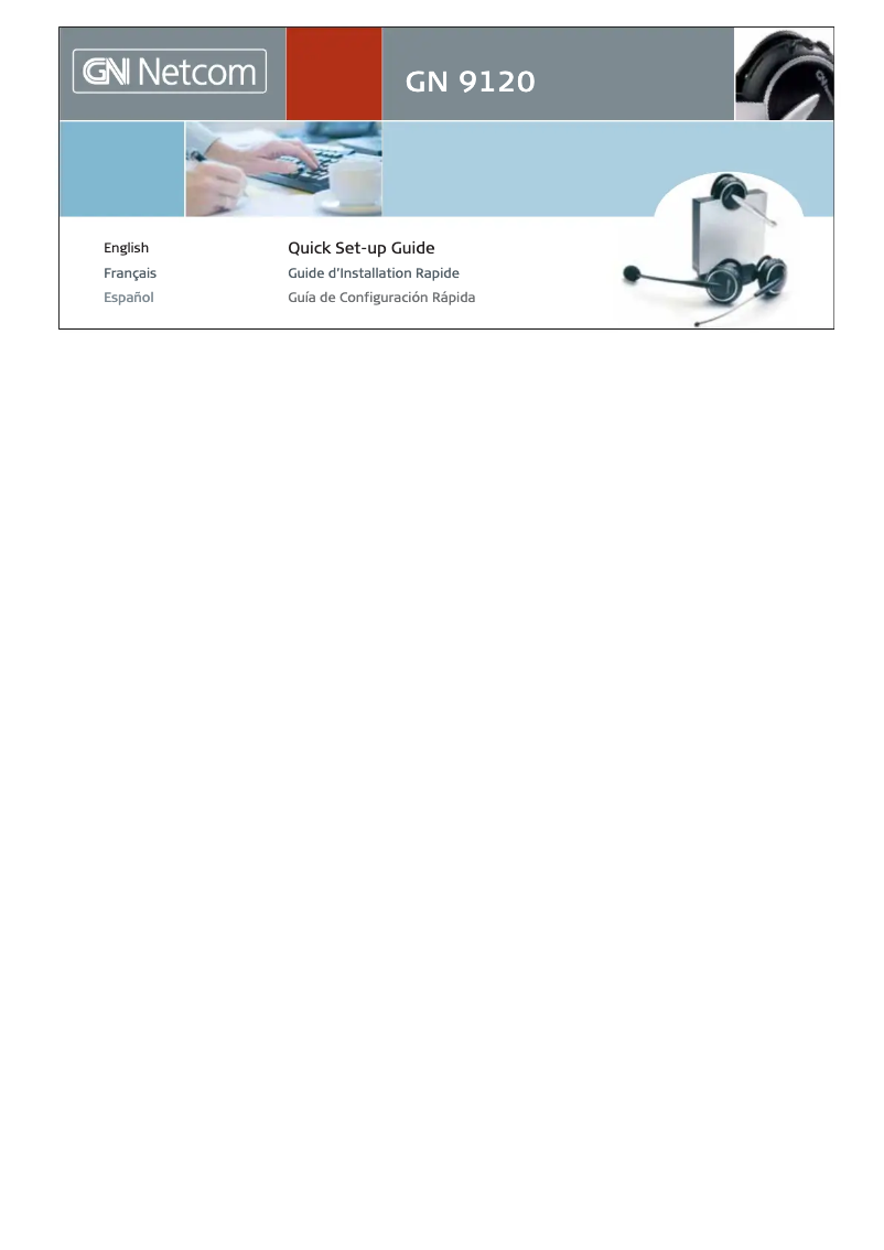 Página 1 del manual Manual de usuario Jabra GN9120 MidiBoom