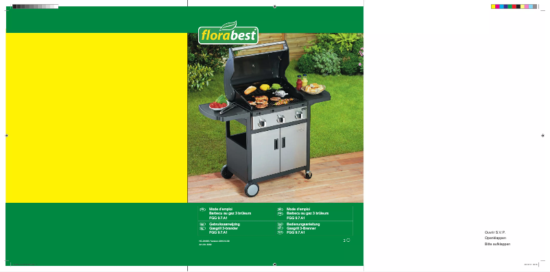 Página 1 del manual Manual de usuario Florabest FGG 9.7.A1