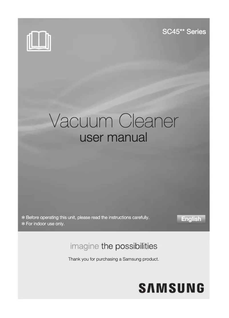 Página 1 del manual Manual de usuario Samsung Air Track VCC45S0S3R