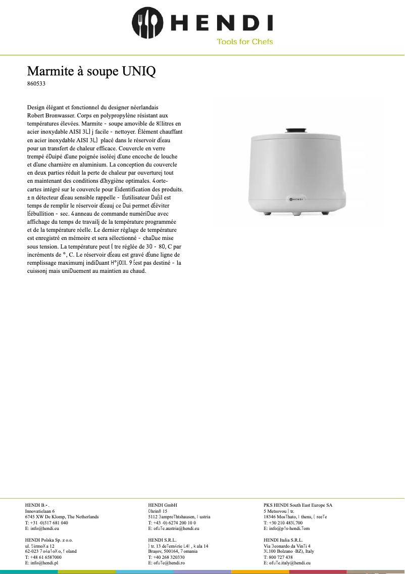 Imagen de la primera página del manual del dispositivo 860540