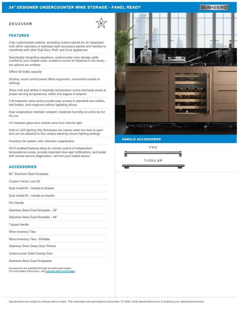 Imagen de la primera página del manual del dispositivo DEU2450W
