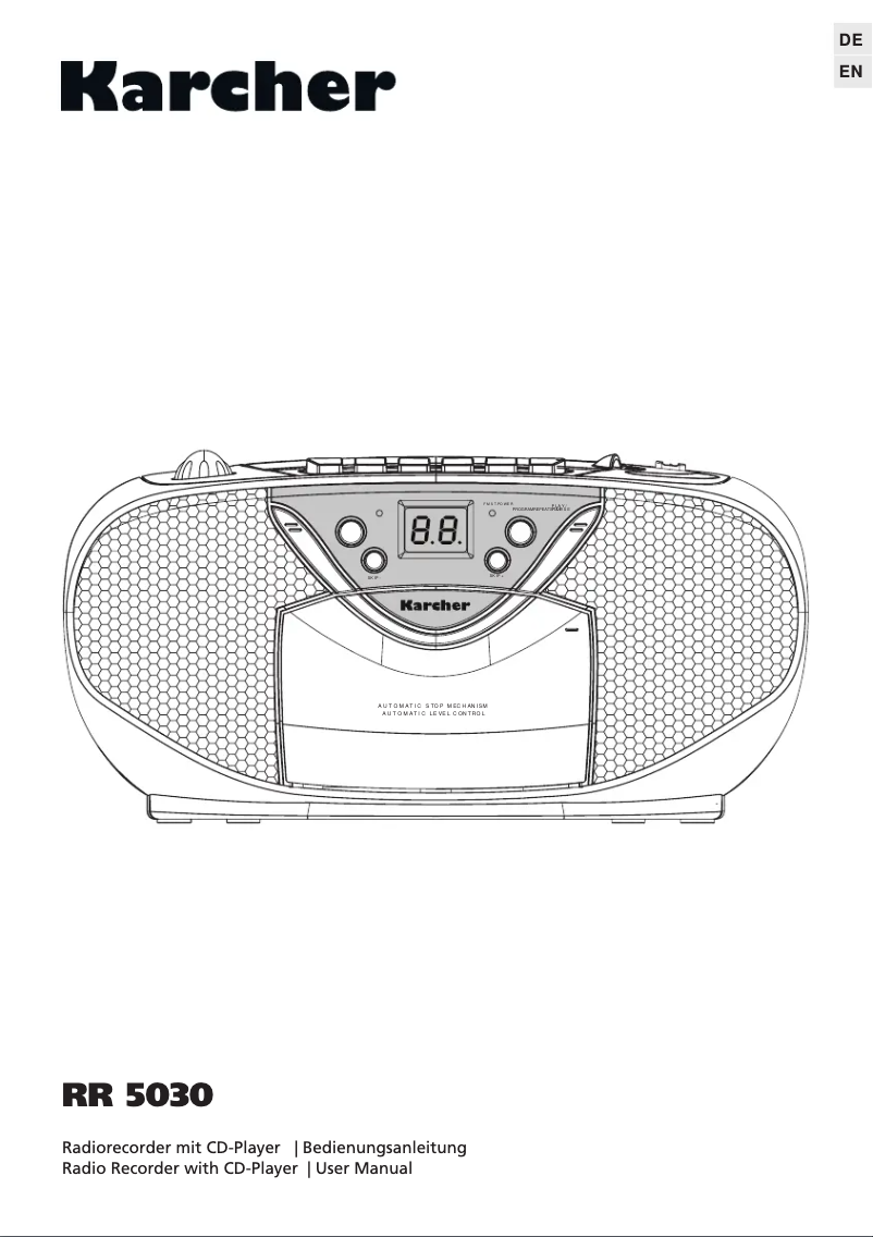 Imagen de la primera página del manual del dispositivo RR 5030