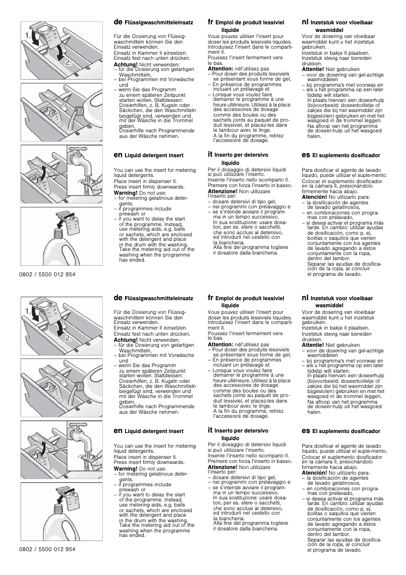Imagen de la primera página del manual del dispositivo Serie 4 WAN28080