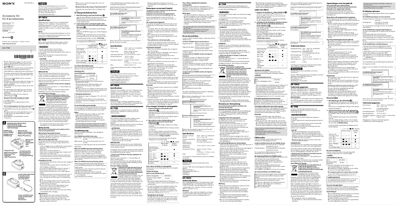 Imagen de la primera página del manual del dispositivo ACC-TRW