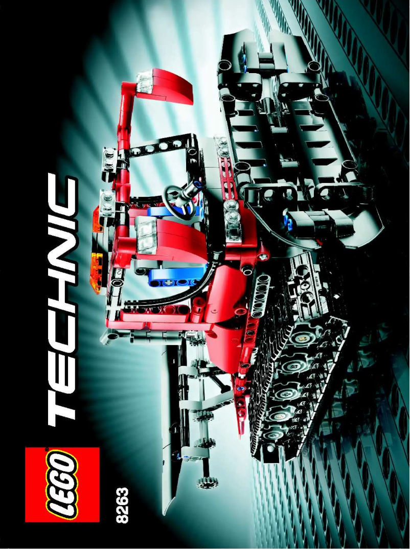 Página 1 del manual Manual de usuario Lego Technic 8263