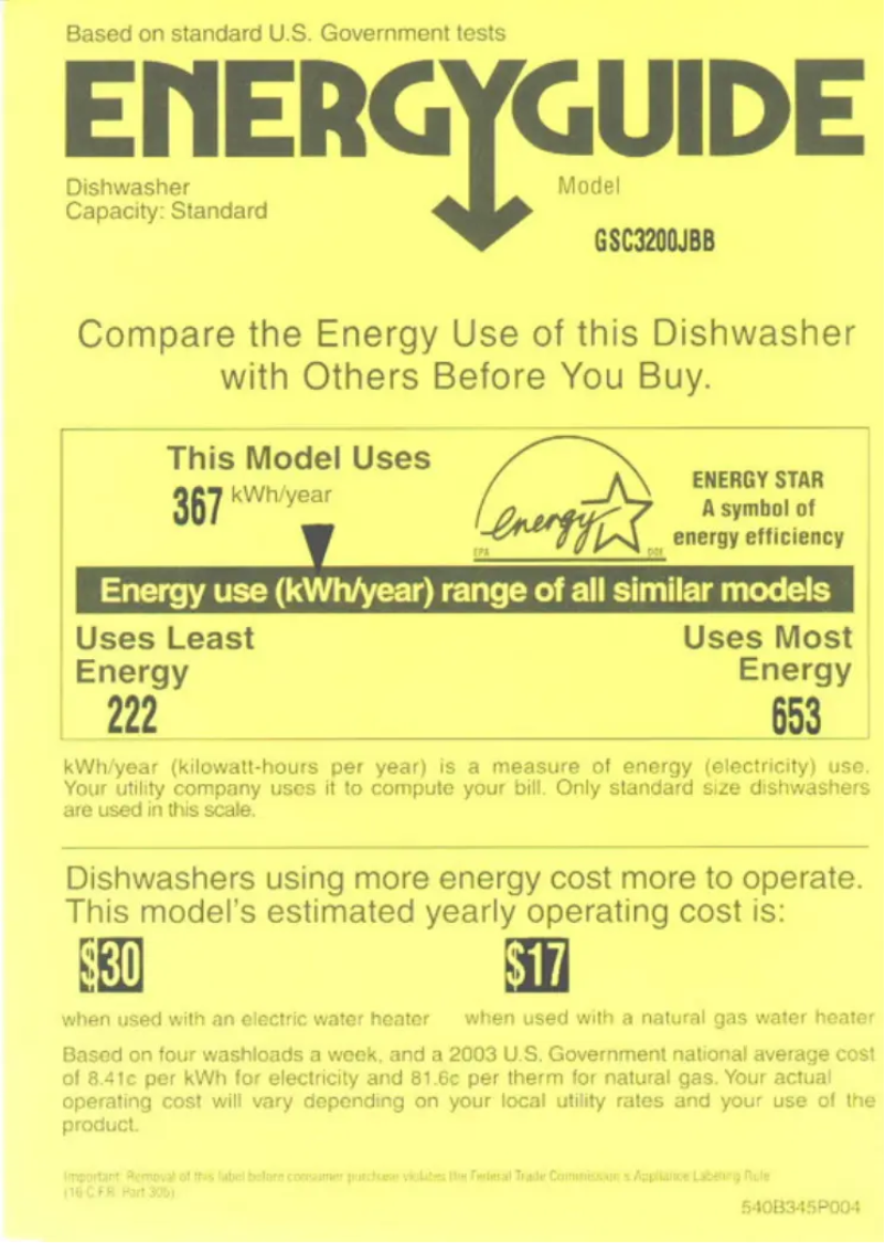 Imagen de la primera página del manual del dispositivo GSC3200JBB