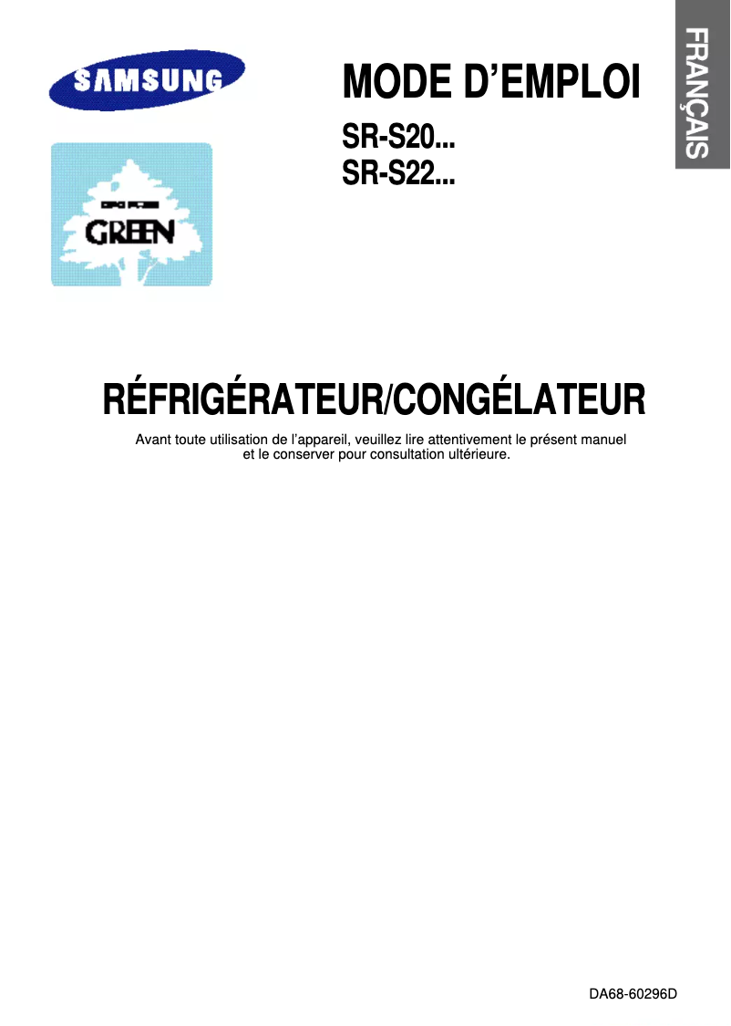 Imagen de la primera página del manual del dispositivo SR-289