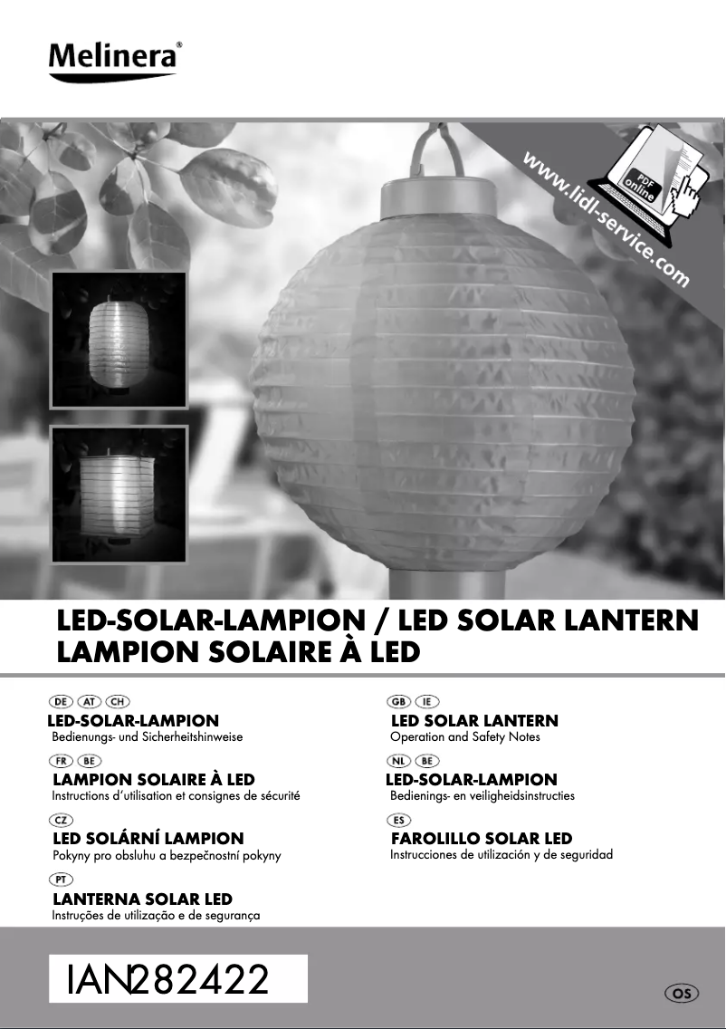 Página 1 del manual Manual de usuario Melinera IAN 282422