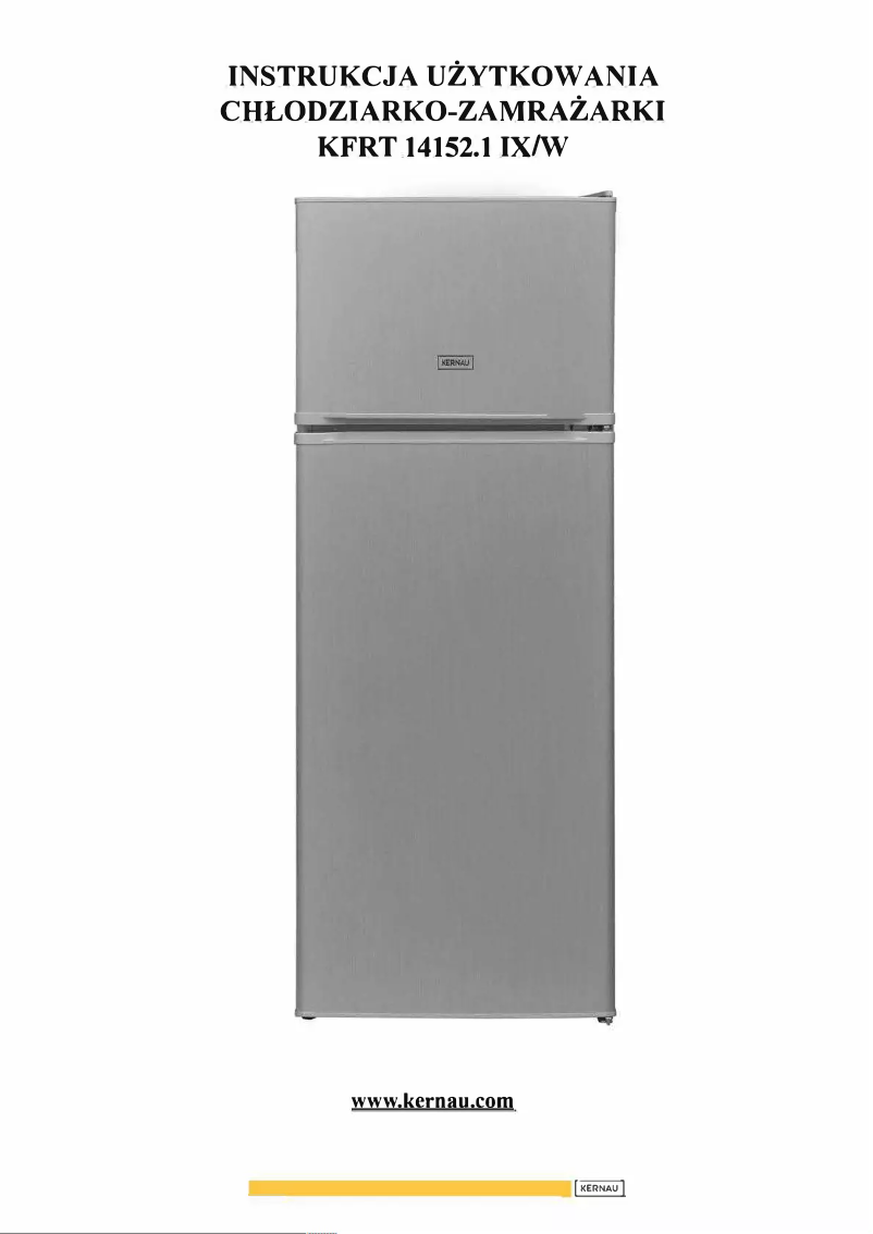 Página 1 del manual Manual de usuario Kernau KFRT 14152 W