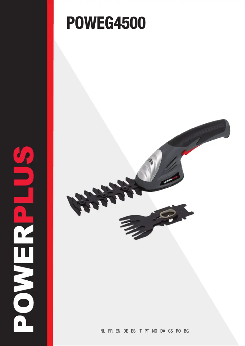 Página 1 del manual Manual de usuario PowerPlus POWEG4500