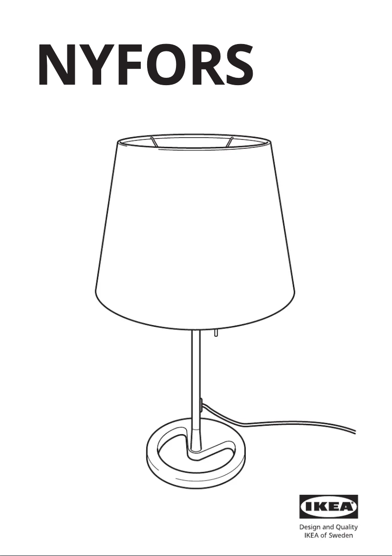 Imagen de la primera página del manual del dispositivo NYFORS 003.031.15