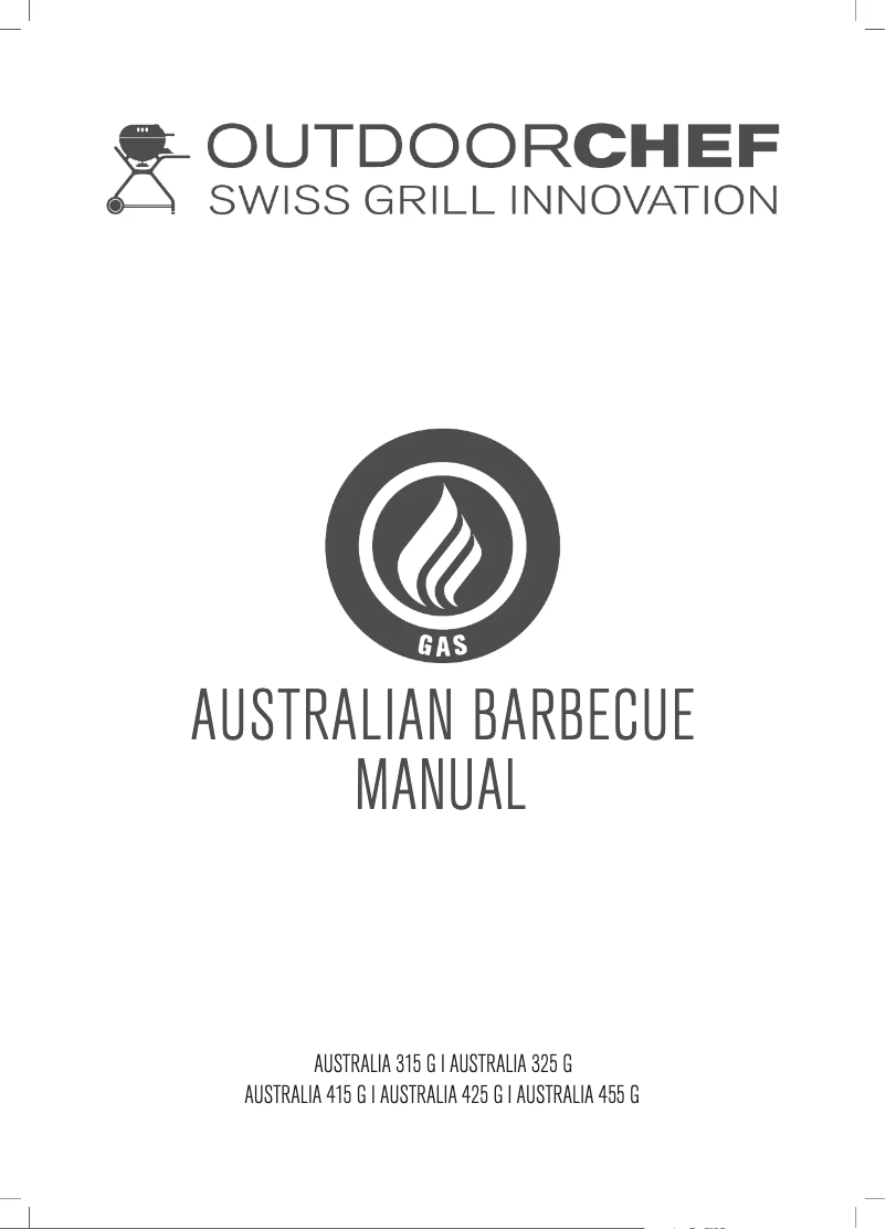 Página nº 1 - Manual de usuario Outdoor Chef Australia 315