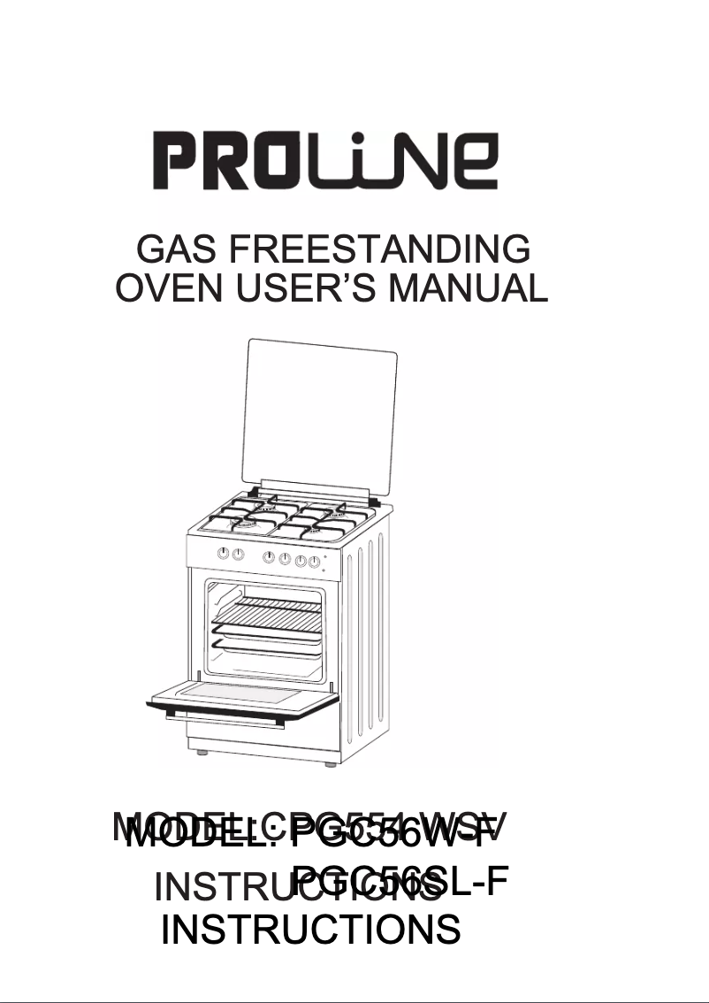 Página 1 del manual Manual de usuario Proline PGC 56SL-F