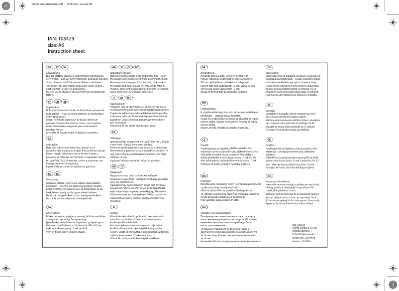 Página 1 del manual Manual de usuario Ordex Z31947B