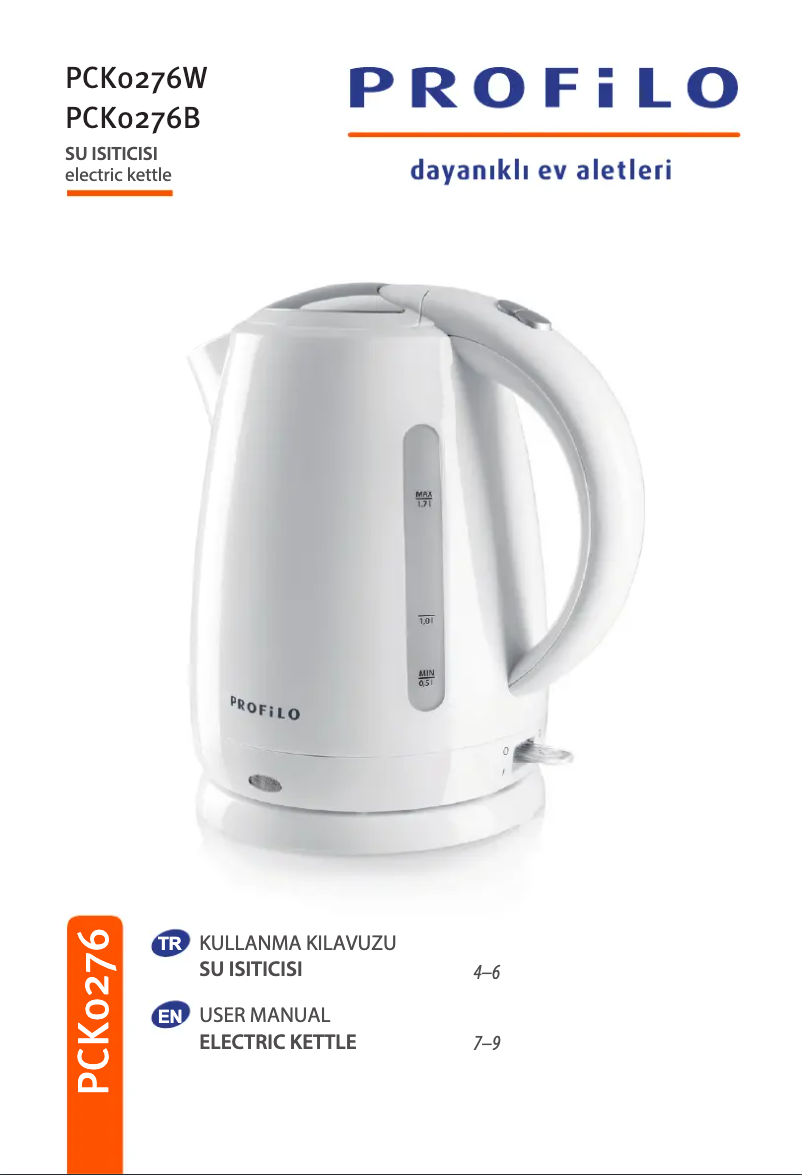 Página 1 del manual Manual de usuario Profilo PCK0276W