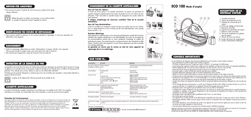 Imagen de la primera página del manual del dispositivo ECO 100