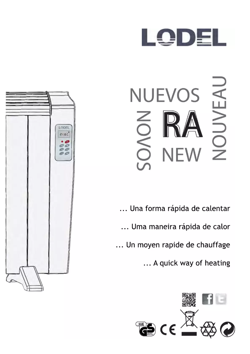 Página nº 1 - Manual de usuario Haverland RA8