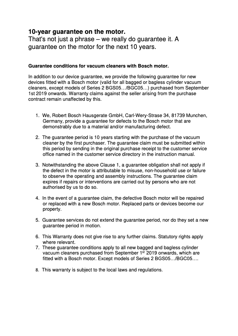 Página 1 del manual Manual de usuario Bosch WGA242X0ME