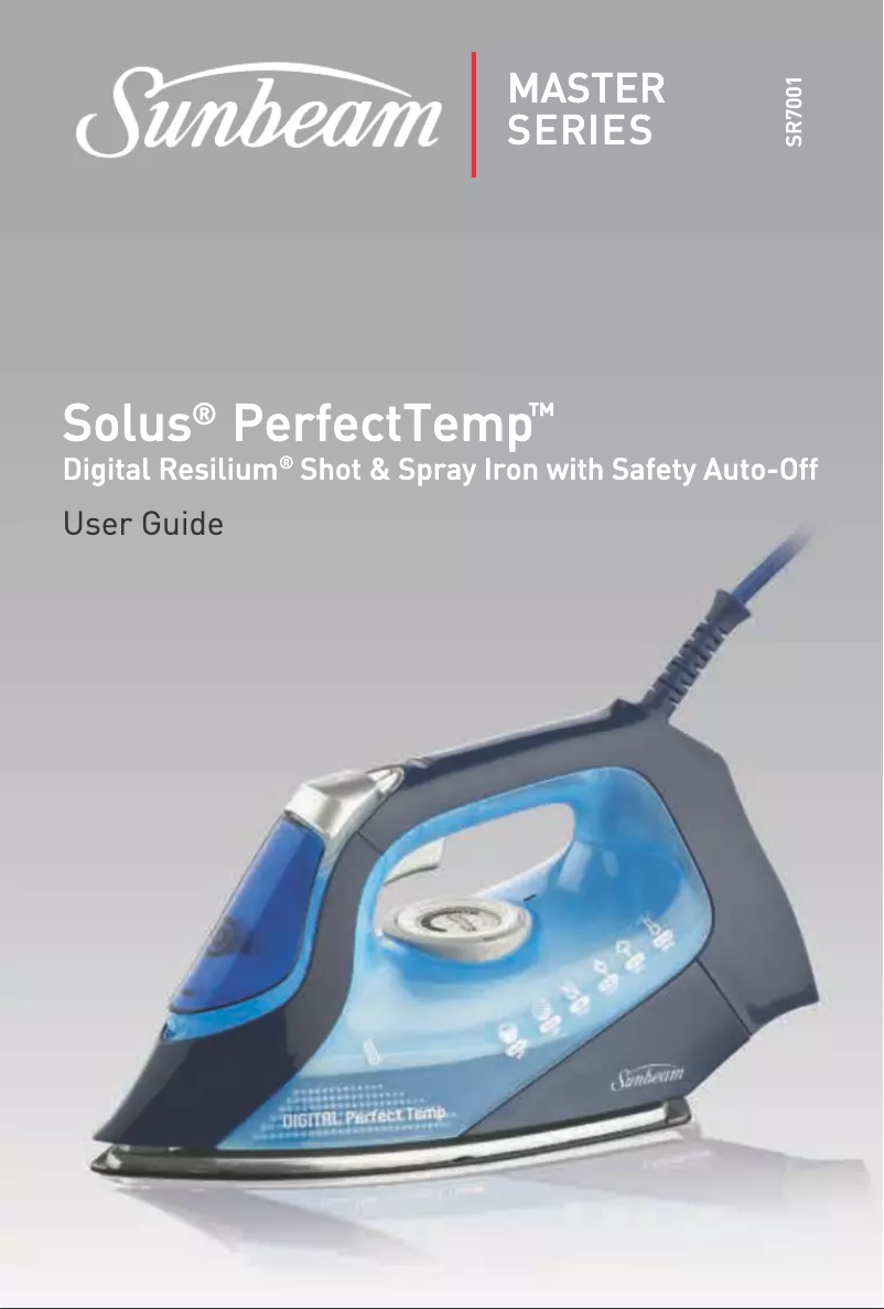 Imagen de la primera página del manual del dispositivo Solus PerfectTemp SR7001