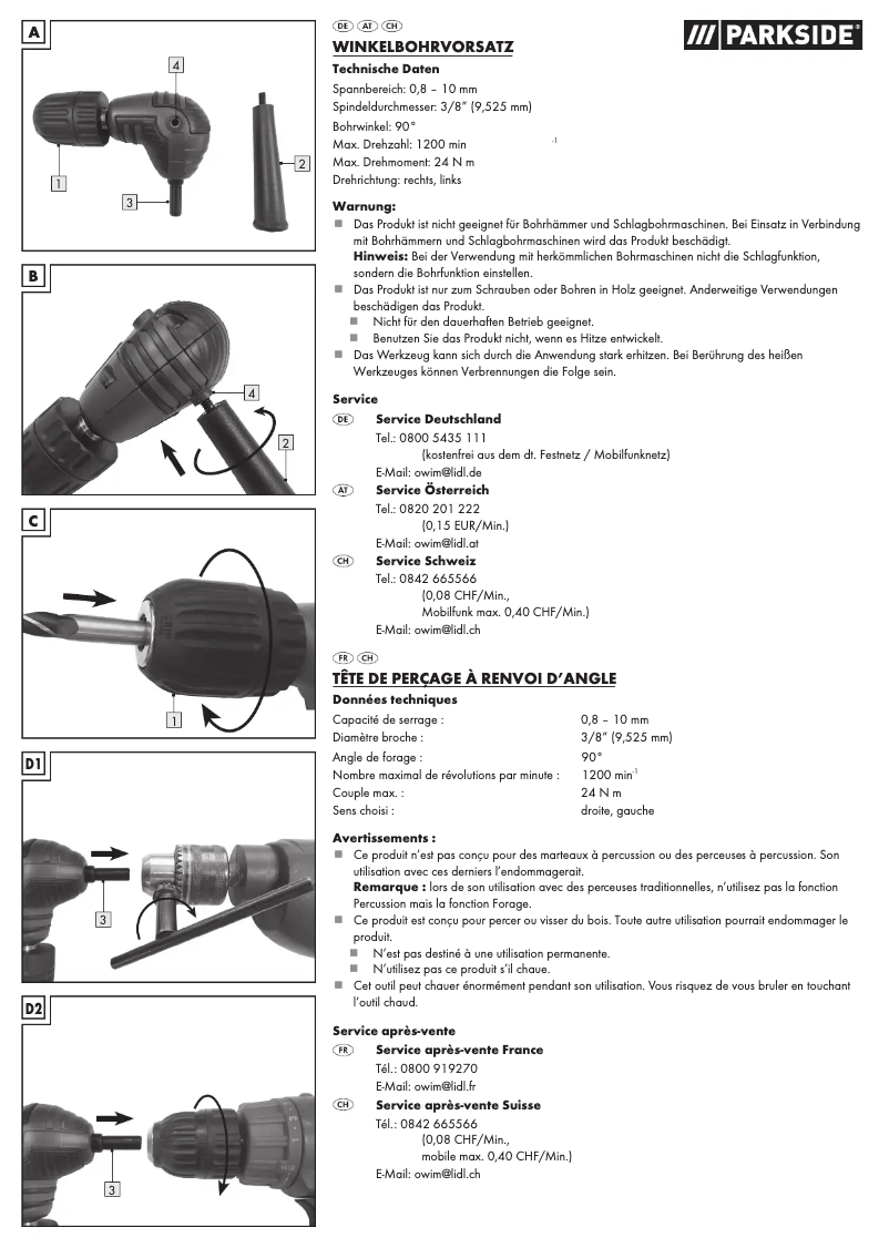 Imagen de la primera página del manual del dispositivo PWB 2 B3