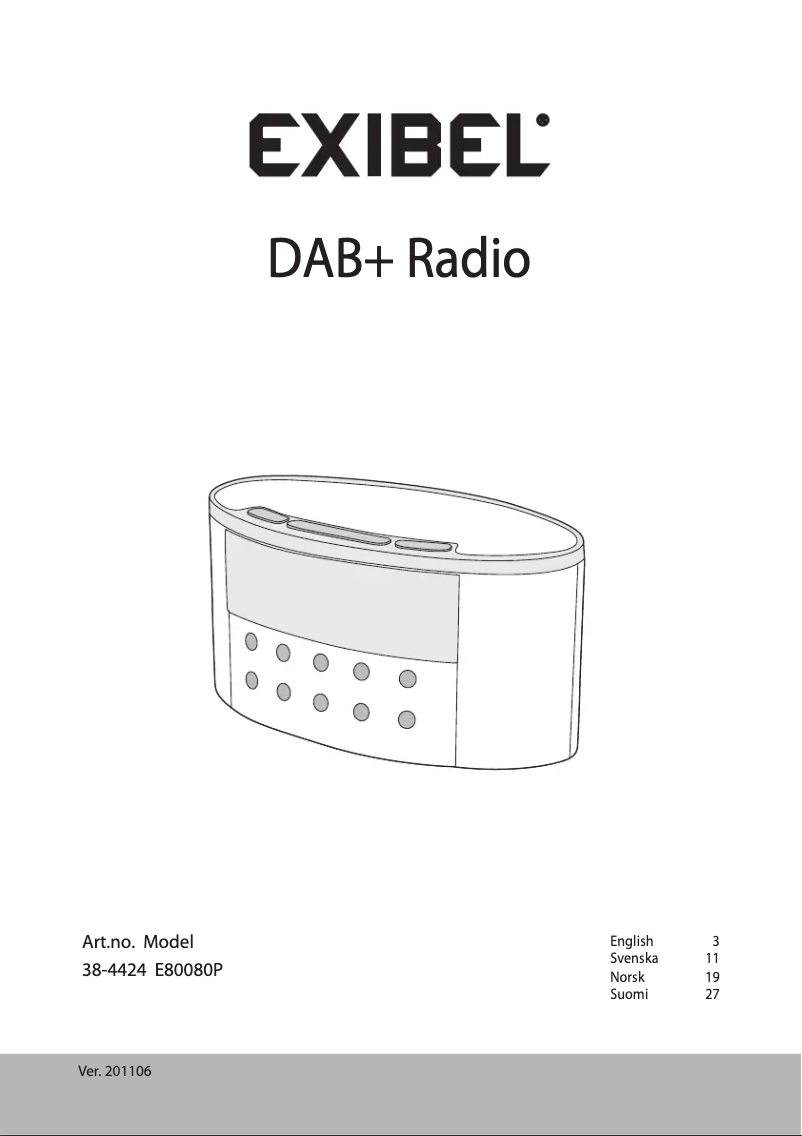 Imagen de la primera página del manual del dispositivo E80080P
