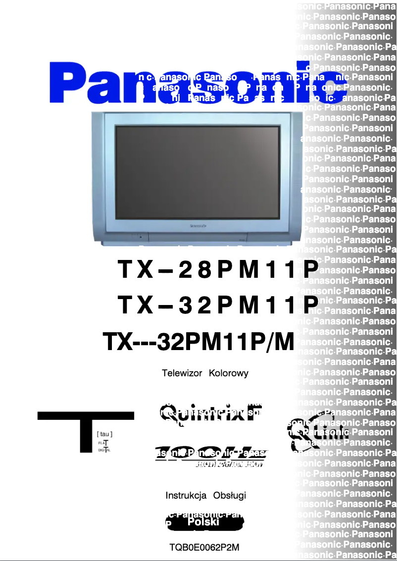 Página nº 1 - Manual de usuario Panasonic TX-32PM11P