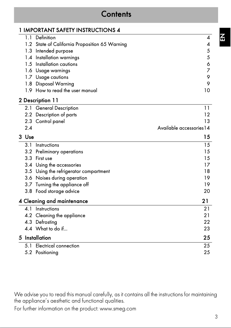 Imagen de la primera página del manual del dispositivo FAB10URRD3