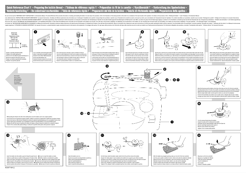 Imagen de la primera página del manual del dispositivo XL-2240