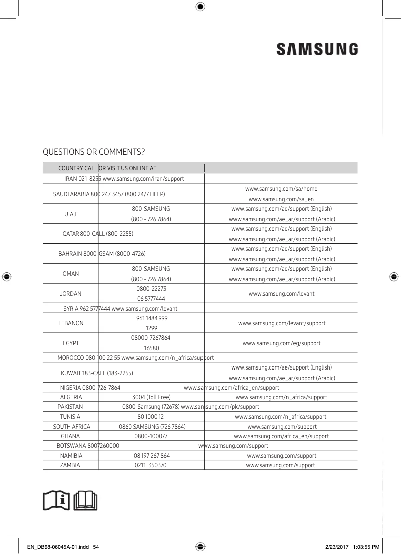 Imagen de la primera página del manual del dispositivo AR24MQFHRWKXMG