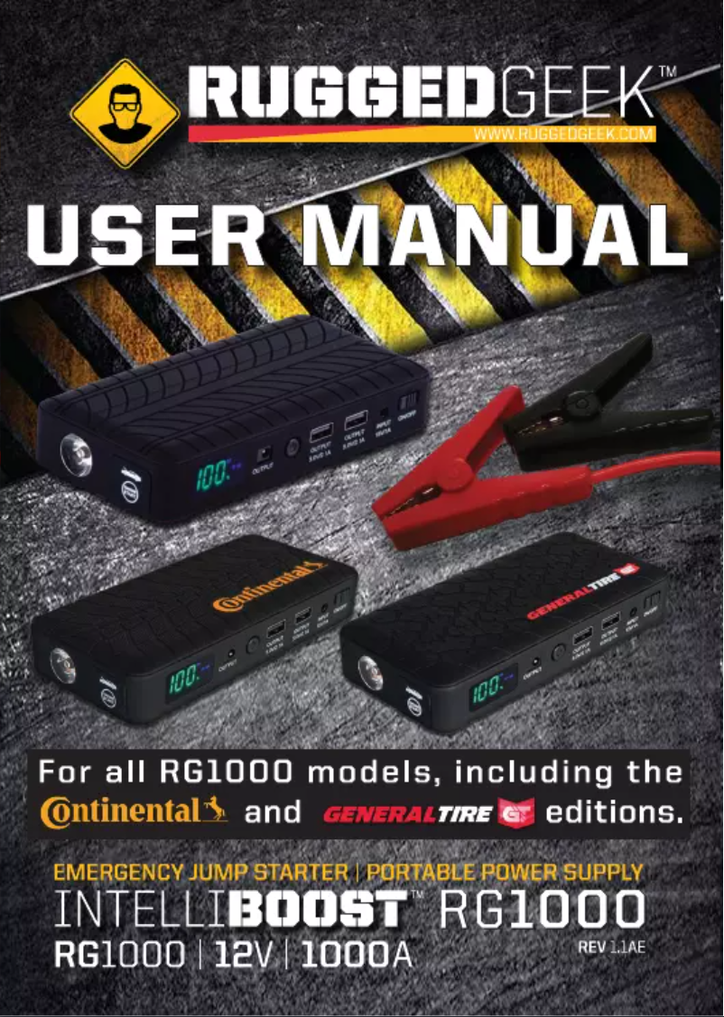 Página 1 del manual Manual de usuario Rugged Geek RG1000