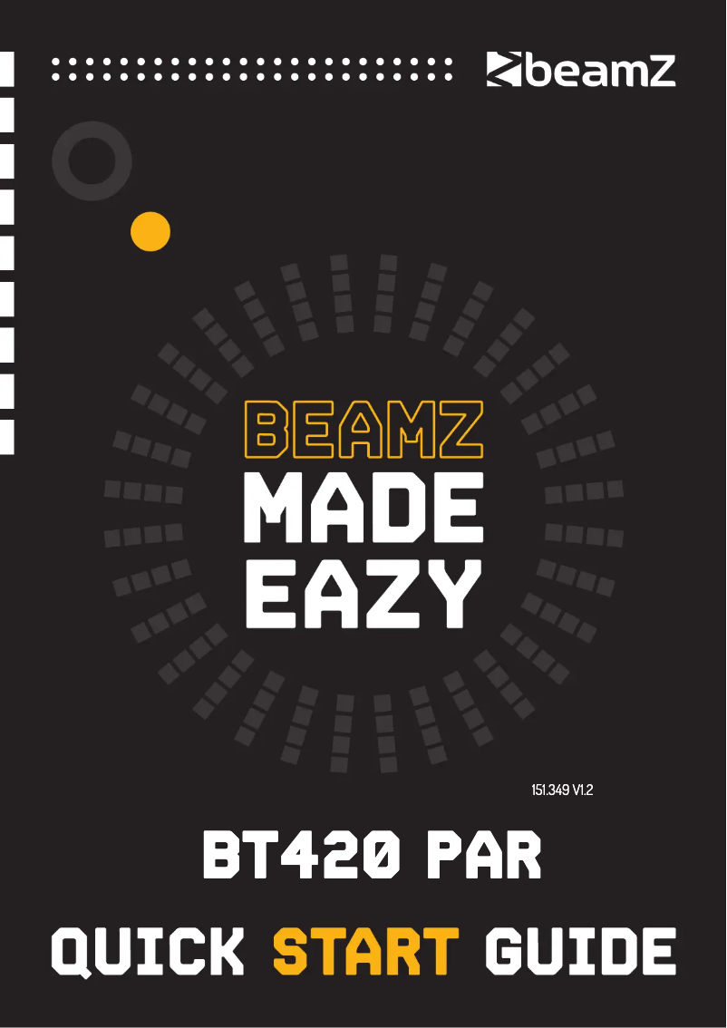 Imagen de la primera página del manual del dispositivo BT420