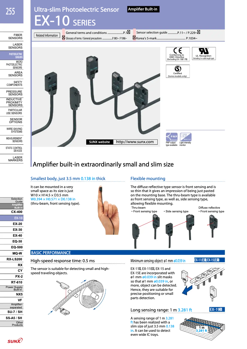 Página 1 del manual Manual de usuario Panasonic EX14APN