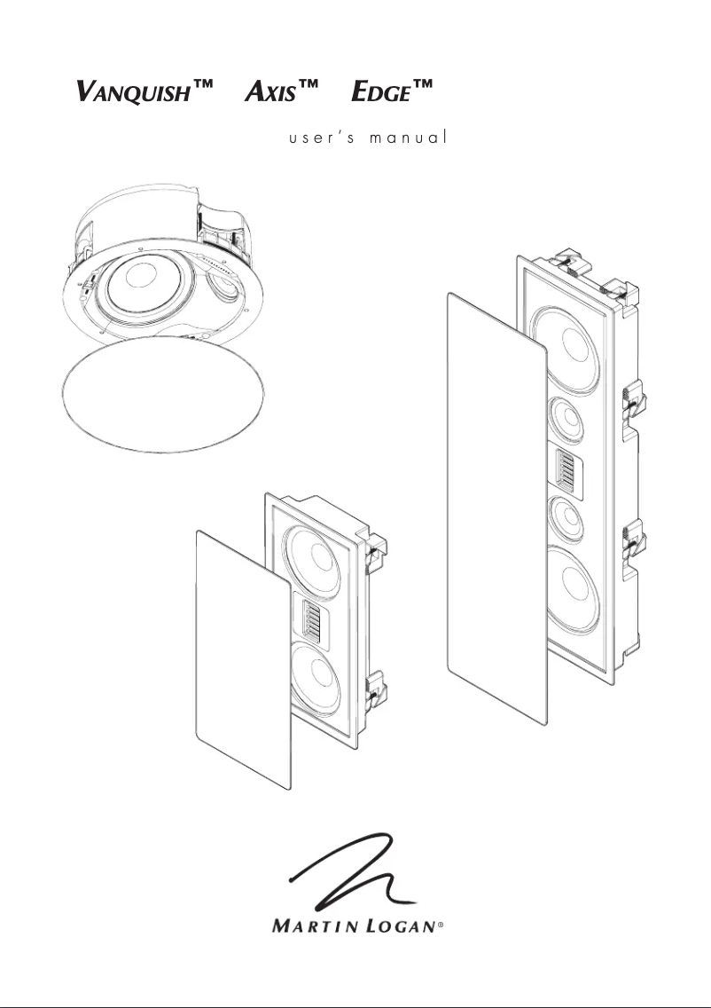 Imagen de la primera página del manual del dispositivo Vanquish