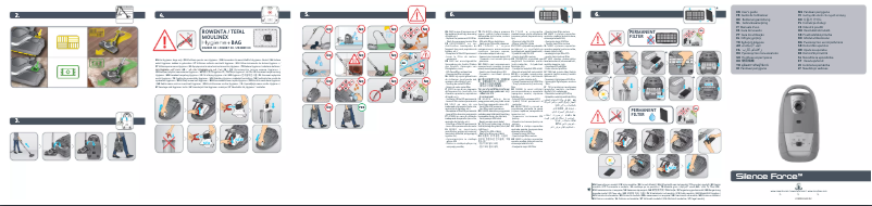 Imagen de la primera página del manual del dispositivo Silence Force Allergy+ RO7740