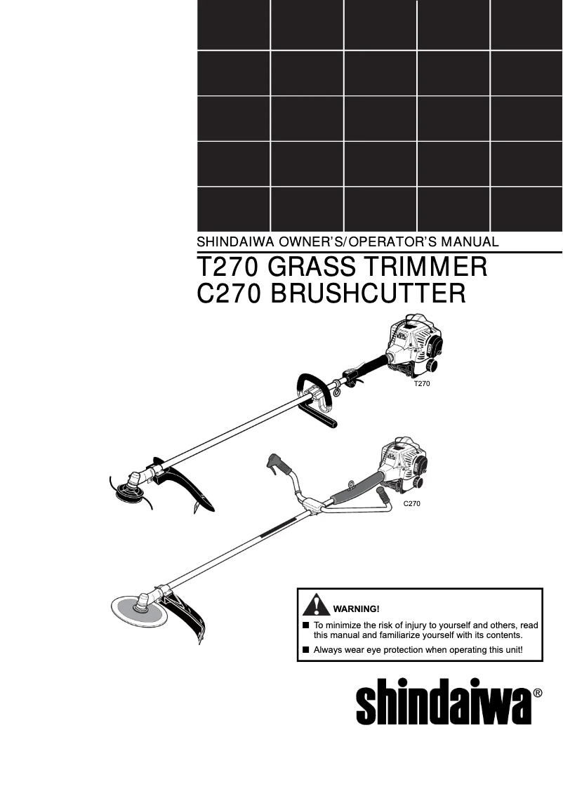 Imagen de la primera página del manual del dispositivo C270
