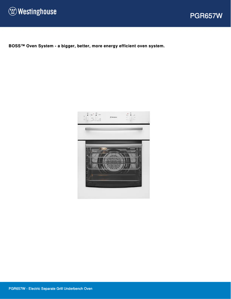 Imagen de la primera página del manual del dispositivo PGR657W