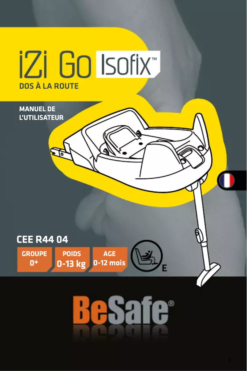 Página 1 del manual Manual de usuario BeSafe IZi Go ISOfix