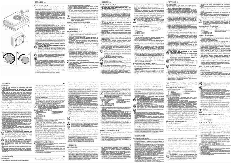 Imagen de la primera página del manual del dispositivo TH8330