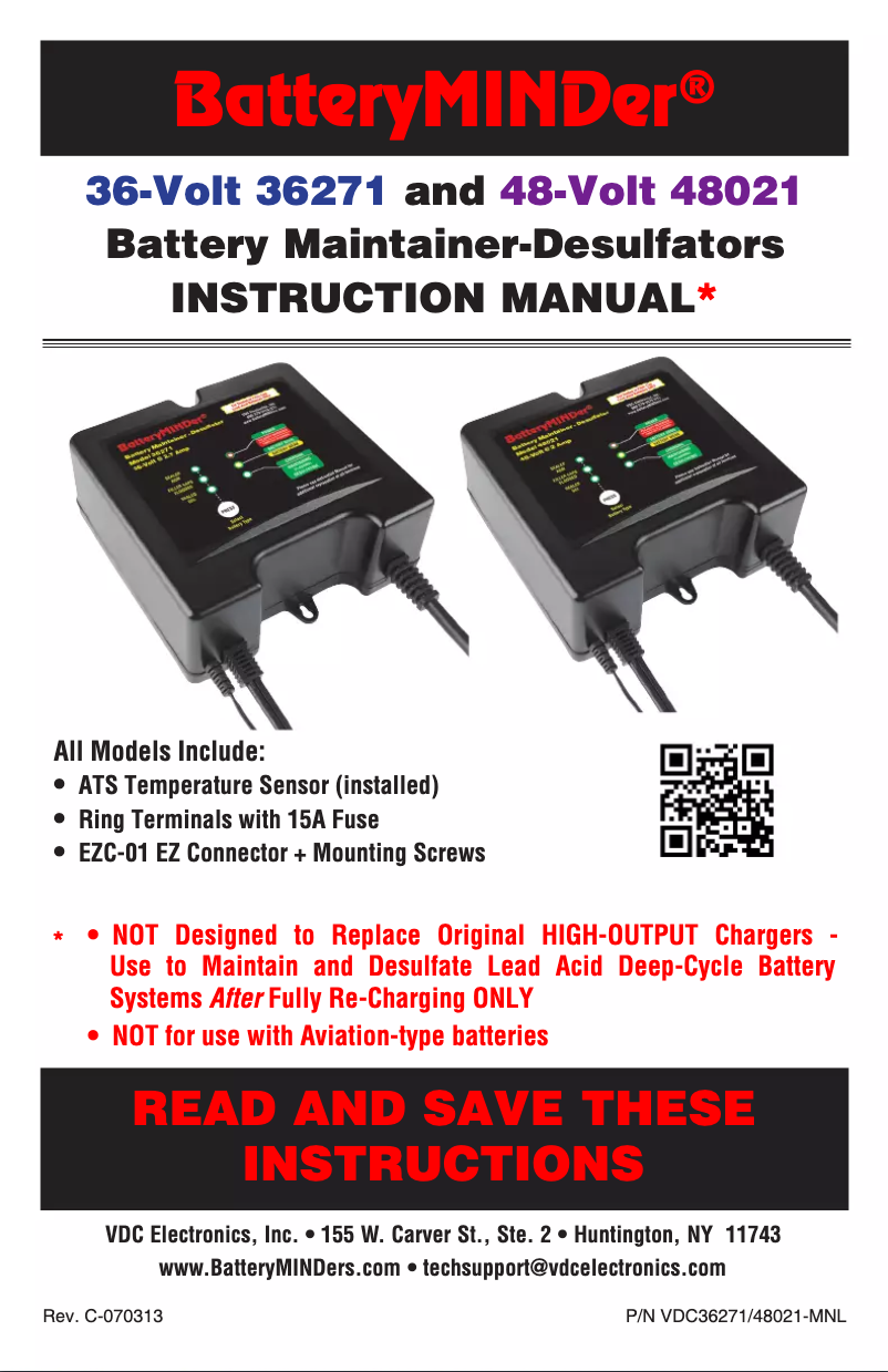 Imagen de la primera página del manual del dispositivo 483CEC1